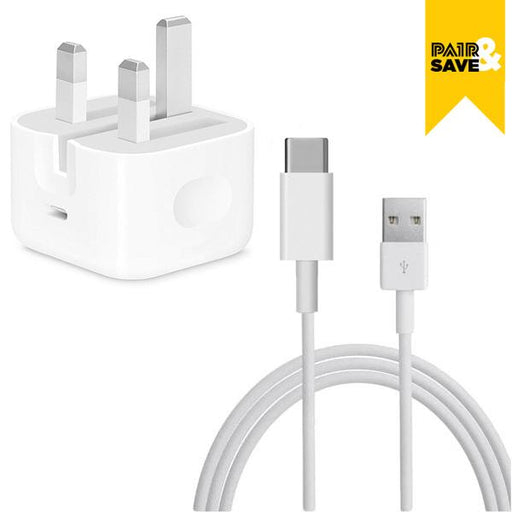 Apple USB-C Power Adapter & USB-C Lightning Cable Bundle