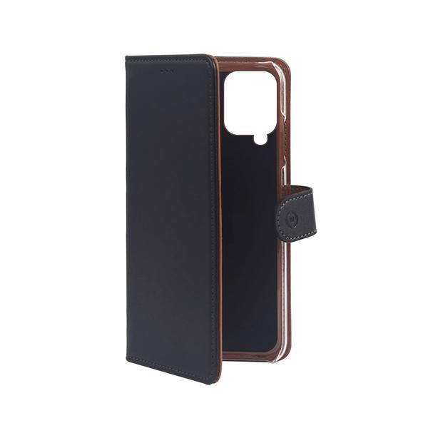 Celly Wally Wallet Case for Galaxy A12 Black