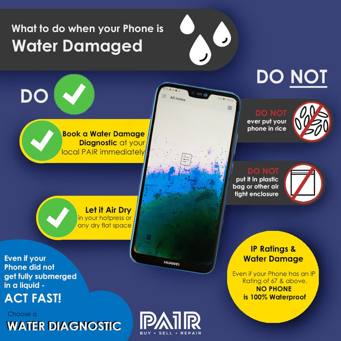 Huawei P Series Water Damage