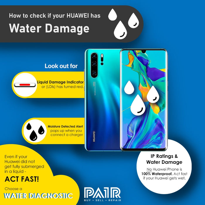 Huawei P Series Water Damage