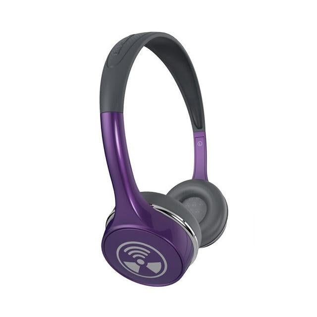 iFrogz Ear Pollution Toxix Headphones with Mic Purple