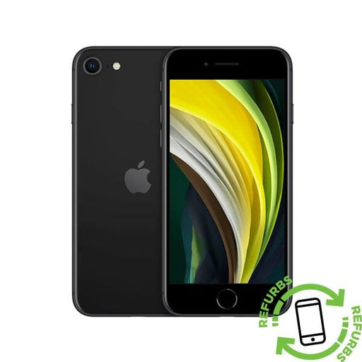 iPhone SE 2020 64GB in Black - Refurbished Black