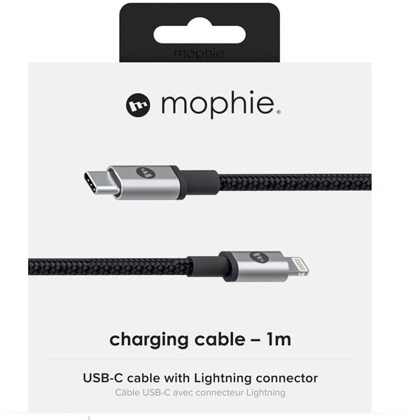 Mophie MFI Type-C to Lightning Cable Black 1M Black
