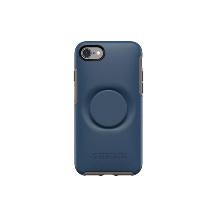 OtterBox +Pop Symmetry PopSocket Case for iPhone SE (2nd Gen) 7/8 Navy Blue