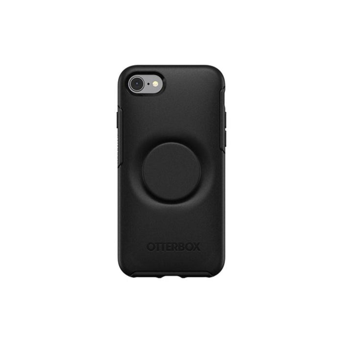 OtterBox +Pop Symmetry Case for iPhone 7 / 8 / SE 2020 in Black Black