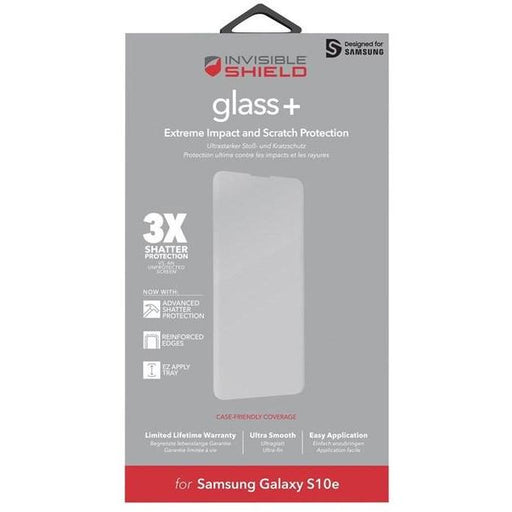 Zagg InvisibleShield Glass+ Screen Protector for Samsung Galaxy S10e